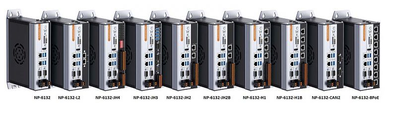 Встраиваемый компьютер на DIN-рейку  NP-6132-JH2B-10500-4G-SSD512G