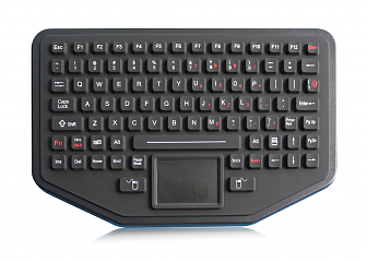 Промышленная клавиатура K-TEK-M275TP-FN-BL-IL-OEM-US/RU-USB