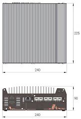 Компактный встраиваемый компьютер Nuvo-11006E-PoE-10G
