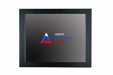 Промышленный монитор FRONT Display DNA-19-GS   ТФПМ.467846.112   19”, 1280x1024, front IP65, 12~30В DC, БП 230В AC