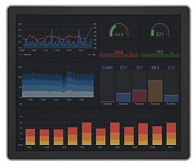 Российский промышленный монитор SDA-19-TC [I-HL-AG-OB-30PS-WT2-R50]