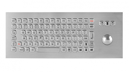 Антивандальная клавиатура K-TEK-A361-OTB-FN-DWP-US/RU-USB