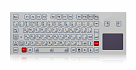 Промышленная клавиатура K-TEK-D343TP-FN-W-US/RU-PS2