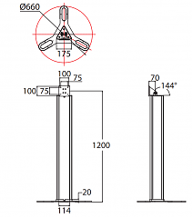 Комплект крепления UTC-T01-STANDE