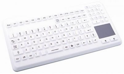 Клавиатура пылевлагозащитная TKG-104-TOUCH-IP68-VESA-GREY-PS/2-US/CYR (KG17248)