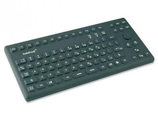Клавиатура пылевлагозащитная TKG-086-MB-IP68-BACKL-USB-US/CYR (KG99030)