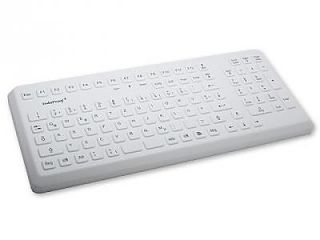Клавиатура пылевлагозащитная TKG-105-MED-IP68-GREY-USB-US/CYR