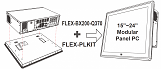Устройство видеоотображения FLEX-PLKIT-FW24/PC