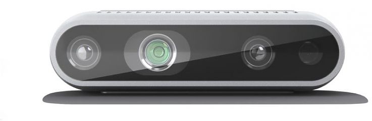 Стереокамера / 82635D435IDK5P / Intel® RealSense™ Depth Camera D435i, 999AFR