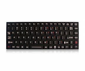 Промышленная клавиатура K-TEK-M284-FN-BL-IL-OEM-US/RU-USB