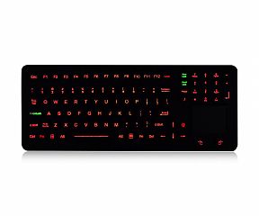 Промышленная клавиатура K-TEK-M396TP-KP-FN-BL-ML-EMC-DT-US/RU-USB