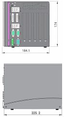Многослотовый встраиваемый компьютер Nuvo-6032