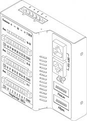 Модуль ввода/вывода сигналов FRONT Control IO DI24 Исп.3 R10 (Наутилус)