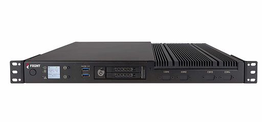Аппаратная платформа для сервера телемеханики FRONT Rack RUS01 1U/i5-12500T/16GB/512GBx2/AstL [FR-RUS01-0006] ТФПМ.466219.004