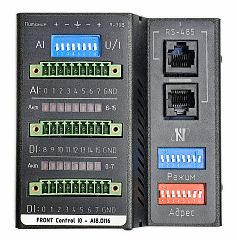 Модуль ввода/вывода сигналов FRONT Control IO AI8.DI16 R20 (Наутилус)
