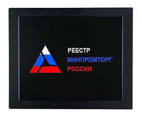 Промышленный монитор FRONT Display DNA-19-TR   ТФПМ.467846.102   19”, 1280x1024, R-touch, front IP65, 12~30В DC, БП 230В AC