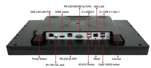 Панельный компьютер  AFL3-W15A-AL-J2/P/PC/4G