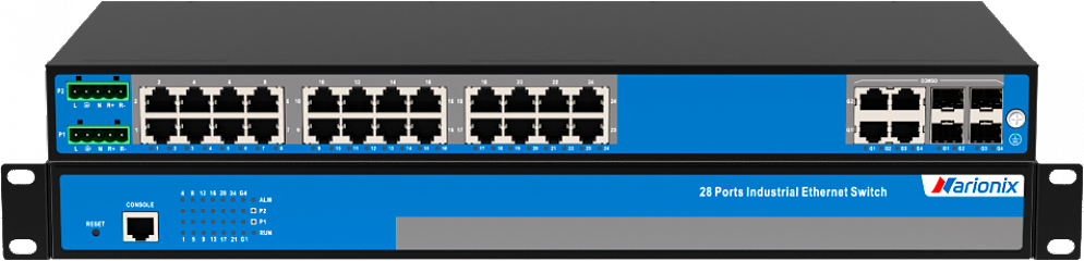 Коммутатор IES5200-16T8F4GC-2HV-N