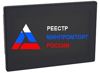 Российский промышленный монитор SDA-10W-TC (ТФПМ.467846.201)