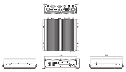 Ультракомпактный встраиваемый компьютер VTC 1010-BK