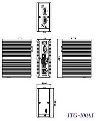 Ультракомпактный встраиваемый компьютер ITG-100AI-E1/8GB/S