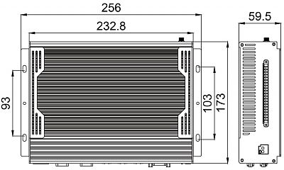 Компактный компьютер  eBOX-3250-B-11500T-8G-SSD512G