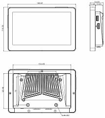 Панельный компьютер AFL4-W07-EHL-J1/8G