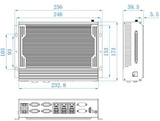 Компактный встраиваемый компьютер eBOX-NNZ-C2