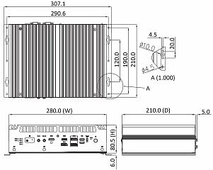 FRONT Balance A535 i5-12500/16GB/512GB/NoOS [FB-A535-0001]