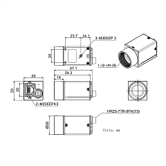 Камера машинного зрения  NS-202GCP