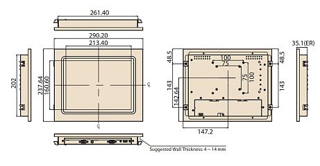 Промышленный монитор IDS-3210ER-23SVA1E