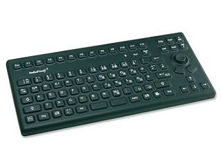 Клавиатура пылевлагозащитная TKG-086-MB-IP68-BLACK-USB-US/CYR (KG15224)