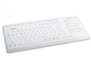 Клавиатура пылевлагозащищённая TKG-105-IP68-GREY-USB-US/CYR (KG14246)