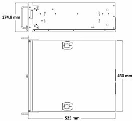 Промышленный компьютер FRONT Rack I729 4U/i7-10700/8GBx2/512GB/NoOS [FR-I729-0001]