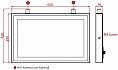 Морской панельный компьютер W24IT3S-SPA2-R