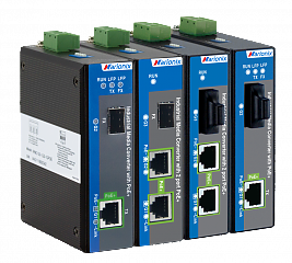 Медиаконвертер IPMC100-1GF-1GPOE-N