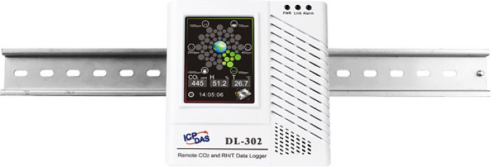 Датчик температуры, влажности, точки росы и концентрации CO2 с функцией регистрации данных DL-302 CR