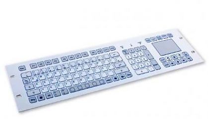 Клавиатура промышленная TKS-105c-TOUCH-FP-3HE-USB-US/CYR (KS20230)