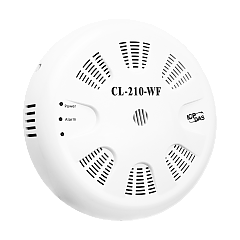 Измеритель температуры, влажности, точки росы, концентрации PM2.5 с функцией регистрации показаний CL-210-WF CR