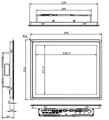 Панельный компьютер  P1571Y-С6 V2.0(1135G7)
