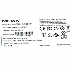 Коммутатор EDS-P506A-4PoE-SS-SC-T (уценка 2)