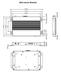 Компактный встраиваемый компьютер DSP300-318-N4200-EU