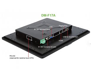 Промышленный монитор DM-F17A/R