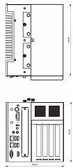 Многослотовый встраиваемый компьютер IPC964-512-DC-FL