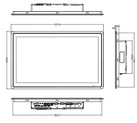 Панельный компьютер  P2181Y-R6 V1.0(1135G7)