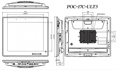 POC-17C-ULT3-i5/PC/4G