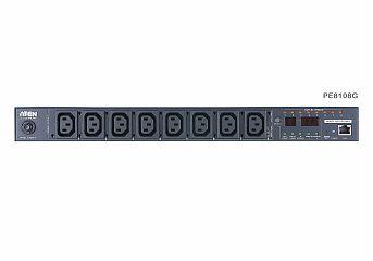 Устройство распределения электропитания PE8108G 10A 8-Outlet 1U Outlet-Metered & Switched eco PDU