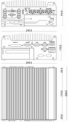 Компактный встраиваемый компьютер Nuvo-7160GC