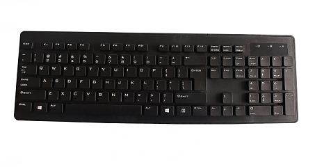 Промышленная клавиатура K-TEK-C439KP-FN-DT-B-US/RU-USB