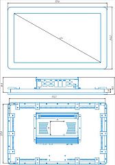 Промышленный панельный компьютер FRONT Station 570.gX